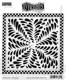 Cling Rubber Stamp Set - Dylusions / Fernlicious