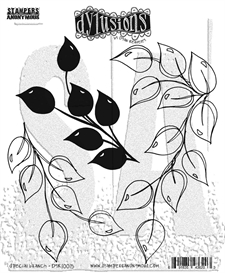 Cling Rubber Stamp Set - Dylusions / Special Branch