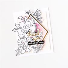 PinkFresh Studios Stamp - Grow Wild