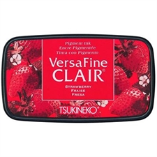 Versafine Clair Pigment Ink - Strawberry