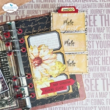 Elizabeth Crafts Planner Essentials - Die Set Sidekick / Postage Stamp Fillers 1 (lille)
