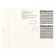 Vaessen Creative Envelope & Box Maker (Mini Score Board + Corner & Notch Punch)