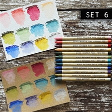 Distress Watercolor Pencils - Set 6