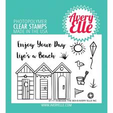 Avery Elle Clear Stamp - Beside the Sea
