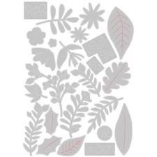 Sizzix Thinlits - Floral Abundance (24 dele)