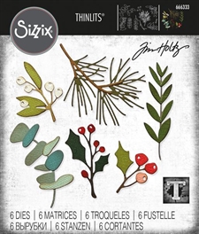 Sizzix Thinlits / Tim Holtz - Festive Gaterings