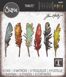 Sizzix Thinlits / Tim Holtz - Feathery