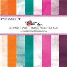 49 and Market Collection Pack 12x12" - ARToptions Spice / Colored Foundation