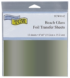 The Crafter's Workshop Foil Transfer Sheets - Beach Glass