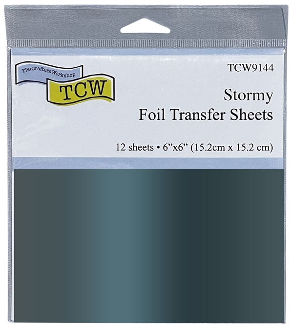 The Crafter\'s Workshop Foil Transfer Sheets - Stormy