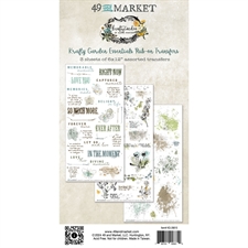 49 and Market Rub-Ons 6x12" - Krafty Garden / Essentials
