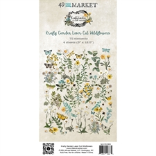 49 and Market - Krafty Garden / Laser Cut Outs - Wildflowers