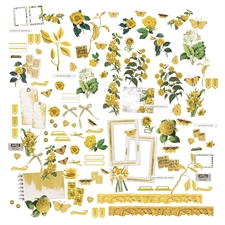 49 and Market MINI Laser Cut Elements - Color Swatch: Ochre