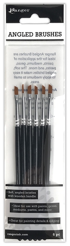 Ranger Brushes - Angled Brushes (6 stk.)