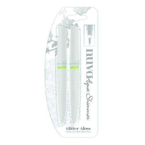 Nuvo Aqua Shimmer Pens - Glitter Gloss (2-pak)