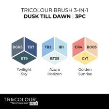 Spectrum Noir TriColour Brush - Dusk till Dawn (3 stk.) 