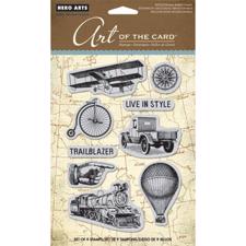 Cling Stamp - Art of the Card / Past Times