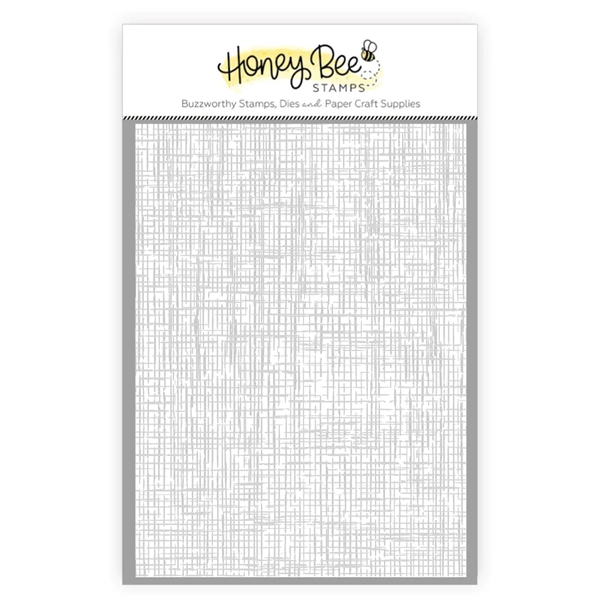 Honey Bee Stamps Embossing Folder - Burlap