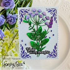 Honey Bee Stamps / Honey Cuts - Lovely Layers: Spring Greenery