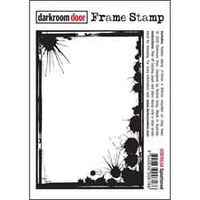 Darkroom Door Stamp - Frame Stamp / Splattered