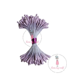 Dress My Craft Flower Stamen (støvdragere) - Pastel Thread Pollen / Lilac