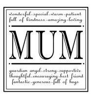 Clear Stamp - Mum