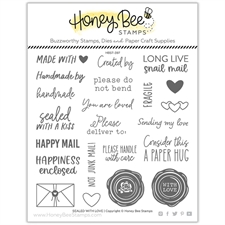 Honey Bee Stamps Clearstamp - Sealed With Love