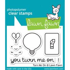 Lawn Fawn Clear Stamps - Turn Me On