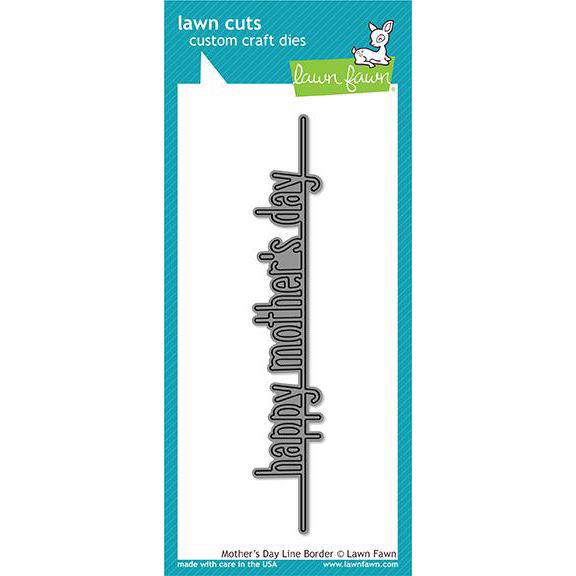 Lawn Cuts - Mother\'s Day Line Border - DIES