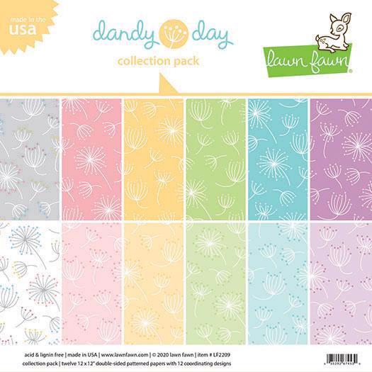 Lawn Fawn Collection Pack 12x12" - Dandy Day