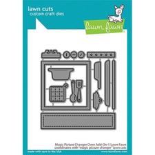 Lawn Cuts - Magic Picture Changer Oven Add-On - DIES