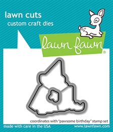 Lawn Cuts - Pawsome Birthday (DIES)