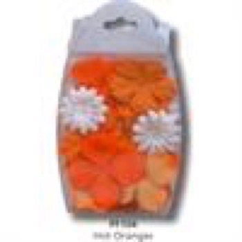 Paper Flowers - Hot Oranges