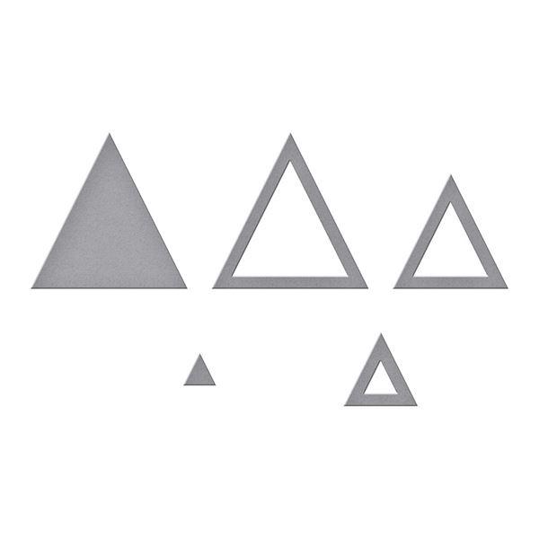 Spellbinders Dies - Color Block Mini Shapes / Triangle