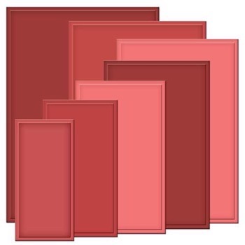 Spellbinders Nestabilities Dies - 5x7 / Matting Basics A