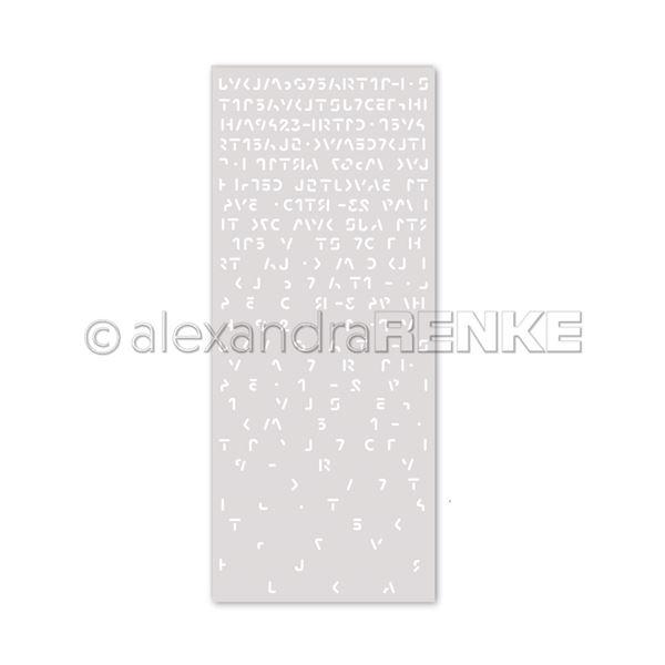 Alexandra Renke Stencil 9x22 cm - Vic Pattern