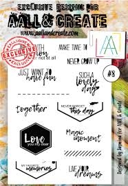 AALL & Create Clear Stamp - #8