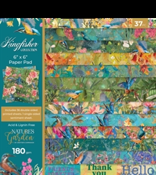 Crafter's Companion Paper Pad 6x6" - Kingfisher