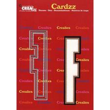 CREAlies Cardzz Die Set - Letters / F