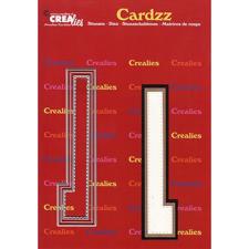 CREAlies Cardzz Die Set - Letters / L