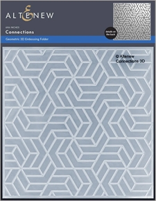 Altenew Embossing Folder - Connections 3D