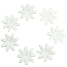 Wild Orchid Crafts - Foundation White Blooms 3 cm