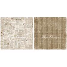 Scrapbook Paper - Vintage Summer Basics / 1891