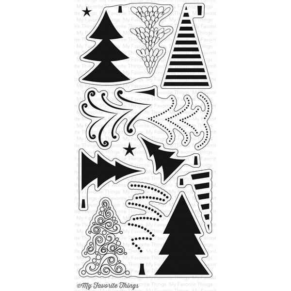 My Favourite Things Stamp Set - Oh Christmas Trees