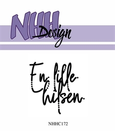 NHH Design Clearstamp - En Lille Hilsen
