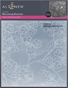 Altenew Embossing Folder - Blossoming Branches 3D
