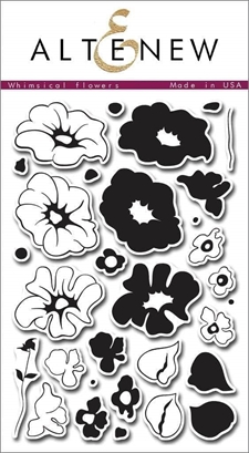 Altenew Clear Stamp Set - Whimsical Flowers