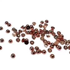Simple and Basic Half Pearl - Polished Rose Gold 4 mm (ca. 500 stk.)