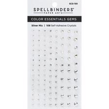 Spellbinders Color Essentials Gems - Silver Mix