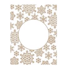 Spellbinders Hot Foil Plate - Snowflake Sparkle